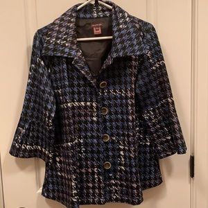 Small Multiples blue/black check jacket